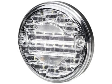 Hella® LED-Rückfahrscheinwerfer rund, Ø außen 140 mm, 10 – 30 V DC, 2ZR 357 026-041 Hella® LED-Rückfahrscheinwerfer rund, Ø außen 140 mm, 10 – 30 V DC, 2ZR 357 026-041