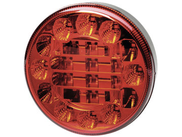 Hella® LED-Schlussleuchte rund, Schluss- und Bremslicht, 10 – 30 V DC, 2SB 357 027-011 Hella® LED-Schlussleuchte rund, Schluss- und Bremslicht, 10 – 30 V DC, 2SB 357 027-011