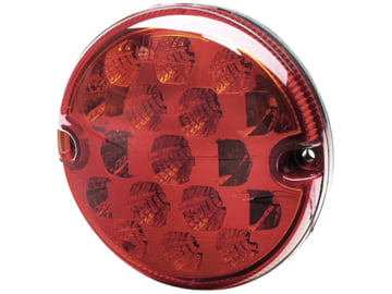 Hella® LED-Schlussleuchte rund, Schluss- und Bremslicht, 10 – 30 V DC, 2SB 357 028-011 Hella® LED-Schlussleuchte rund, Schluss- und Bremslicht, 10 – 30 V DC, 2SB 357 028-011