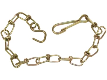 Walterscheid Haltekette mit S-Haken, für Gelenkwellenschutz W; WW80°; WW70°; P; PW80°; PW75° Walterscheid Haltekette mit S-Haken, für Gelenkwellenschutz W; WW80°; WW70°; P; PW80°; PW75°