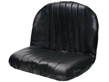 Sitzbezug, 1-teilig, schwarz, Kunstleder für Fritzmeier, Sable S33, 70, S1.01, S1.02 Sitzbezug, 1-teilig, schwarz, Kunstleder für Fritzmeier, Sable S33, 70, S1.01, S1.02
