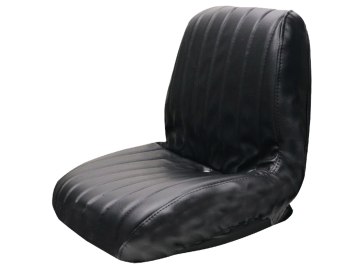 Sitzbezug, 1-teilig, schwarz, Kunstleder für Grammer DS 83/H8, DS 44/8, S 44 Sitzbezug, 1-teilig, schwarz, Kunstleder für Grammer DS 83/H8, DS 44/8, S 44