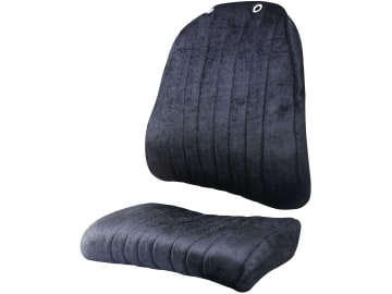 Sitzbezug, 2-teilig, schwarz, Stoff, für Grammer: DS 85/HL, DS 85/HLAK, DS 85/HLA/S, S 85/L Sitzbezug, 2-teilig, schwarz, Stoff, für Grammer: DS 85/HL, DS 85/HLAK, DS 85/HLA/S, S 85/L