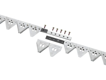 Schumacher Sektionalmesser, Schneidwerk Claas, 4.500 mm, Klingen 60-1/2, fein (14 tpi) Schumacher Sektionalmesser, Schneidwerk Claas, 4.500 mm, Klingen 60-1/2, fein (14 tpi)