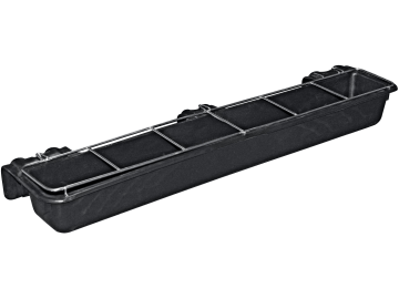 Kerbl Langfuttertrog mit Fressgitter GFK (glasfaserverstärkter Kunststoff) 95,5 x 12 x 21 cm für Schafe, Ziegen, 323492 Kerbl Langfuttertrog mit Fressgitter GFK (glasfaserverstärkter Kunststoff) 95,5 x 12 x 21 cm für Schafe, Ziegen, 323492