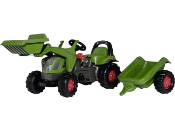 Fendt Trettraktor "516 Vario" mit Anhänger und Frontlader, X991015187000 Fendt Trettraktor "516 Vario" mit Anhänger und Frontlader, X991015187000