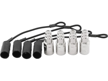 PTG Aufschraubnippel 4 St. für Reifenfüll- und Schnellentlüftungsset "Airbooster® Plus", PTG-X-735-020 PTG Aufschraubnippel 4 St. für Reifenfüll- und Schnellentlüftungsset "Airbooster® Plus", PTG-X-735-020