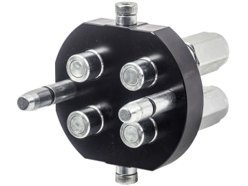 Faster® Stecker "MST5" 3P für Multikupplung, UDK, Anzahl Kupplungen 4, 3/8" IG BSP, DN 10 Faster® Stecker "MST5" 3P für Multikupplung, UDK, Anzahl Kupplungen 4, 3/8" IG BSP, DN 10