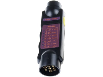 Prüfgerät "Trailer Tester", 12 V, für 7-polige Stecker und Steckdosen Prüfgerät "Trailer Tester", 12 V, für 7-polige Stecker und Steckdosen