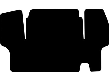 Fußmatte gekettelt, aus Velours, schwarz, für Case IH Traktor 1455 XL, Bj. 81 – 96 Fußmatte gekettelt, aus Velours, schwarz, für Case IH Traktor 1455 XL, Bj. 81 – 96