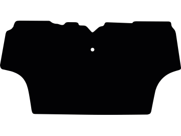 Fußmatte gekettelt, aus Velours, schwarz, für John Deere Traktor Serie 5 M, ab Bj. 01.16 Fußmatte gekettelt, aus Velours, schwarz, für John Deere Traktor Serie 5 M, ab Bj. 01.16