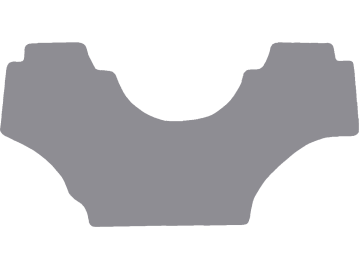 Fußmatte aus Gummi, hellgrau, für McCormick Traktor X4.35, X4.60, ab Bj. 14 Fußmatte aus Gummi, hellgrau, für McCormick Traktor X4.35, X4.60, ab Bj. 14