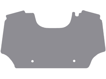 Fußmatte aus Gummi, hellgrau, für Same Traktor Dorado 65, 70, mechanisches Gaspedal, ab Bj. 95 Fußmatte aus Gummi, hellgrau, für Same Traktor Dorado 65, 70, mechanisches Gaspedal, ab Bj. 95