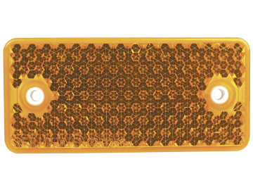 Herth + Buss Seitenstrahler rechteckig, orange, 94 x 44 mm, geschraubt, 78 623 038 Herth + Buss Seitenstrahler rechteckig, orange, 94 x 44 mm, geschraubt, 78 623 038