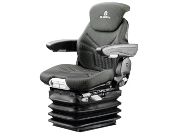 Grammer Traktorsitz "Maximo® Comfort Plus", mit Sitzheizung, luftgefedert, High-Performance-Stoff, anthrazit/grün/silber Grammer Traktorsitz "Maximo® Comfort Plus", mit Sitzheizung, luftgefedert, High-Performance-Stoff, anthrazit/grün/silber