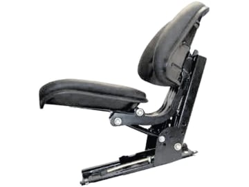 Traktorsitz "VS 500", mechanisch gefedert, hinter Rückenpolster, PVC-Kunstleder, schwarz Traktorsitz "VS 500", mechanisch gefedert, hinter Rückenpolster, PVC-Kunstleder, schwarz