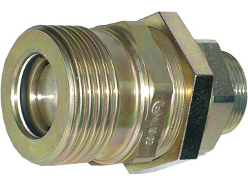 Schraubmuffe "RK", schwer, M 20 x 1,5 AG/M 32 x 3, BG 02, RA S 12 Schraubmuffe "RK", schwer, M 20 x 1,5 AG/M 32 x 3, BG 02, RA S 12