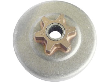 Husqvarna® Kupplungstrommel komplett, 6T, 3/8", Zähne 6, für Kettensägen, Heckenscheren, Hochentaster, Laubbläser, Motorsense, Rasenmäher, Rasentrimmer, 5300470-61 Husqvarna® Kupplungstrommel komplett, 6T, 3/8", Zähne 6, für Kettensägen, Heckenscheren, Hochentaster, Laubbläser, Motorsense, Rasenmäher, Rasentrimmer, 5300470-61