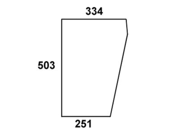 Frontscheibe, klar, unten links/rechts, fest, für Case IH 644, 744, 844, 946, 1046, 1146, 1246, 955, 1055, 1155, 1255-Kabine Comfort 2000 Frontscheibe, klar, unten links/rechts, fest, für Case IH 644, 744, 844, 946, 1046, 1146, 1246, 955, 1055, 1155, 1255-Kabine Comfort 2000