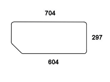 Heckscheibe, klar, links, unten, Siebdruck, für Case IH JX70U-JX1100U, Fiat L60-95, M100-160, Ford New Holland TL70-100, TLA70A-100A, 4635-7635, TM115-190, TS90-115 Heckscheibe, klar, links, unten, Siebdruck, für Case IH JX70U-JX1100U, Fiat L60-95, M100-160, Ford New Holland TL70-100, TLA70A-100A, 4635-7635, TM115-190, TS90-115