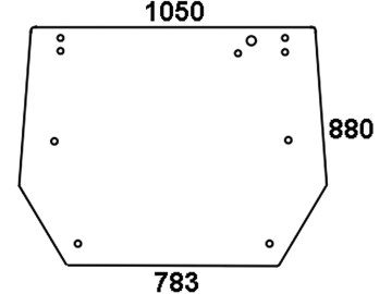 Heckscheibe, grün, für Valtra A65-A95, 600/L, 700/L-900L, A72-A92, A75N- A95N-Kabine A, AN Heckscheibe, grün, für Valtra A65-A95, 600/L, 700/L-900L, A72-A92, A75N- A95N-Kabine A, AN