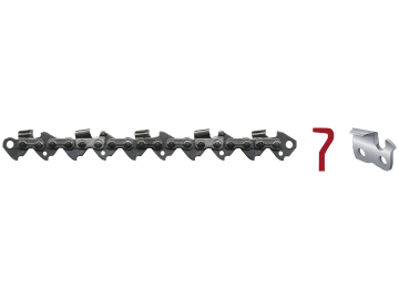 Oregon® Sägekette "Microlite™ 95TXL", .325", 64 Treibglieder, .050"/1,3 mm, Halbmeißel, 95TXL-64E Oregon® Sägekette "Microlite™ 95TXL", .325", 64 Treibglieder, .050"/1,3 mm, Halbmeißel, 95TXL-64E