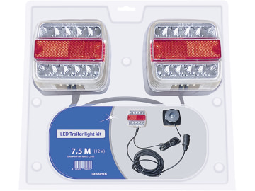 LED-Schlussleuchtensatz, Blink-, Brems- und Schlusslicht, Magnethaftung LED-Schlussleuchtensatz, Blink-, Brems- und Schlusslicht, Magnethaftung