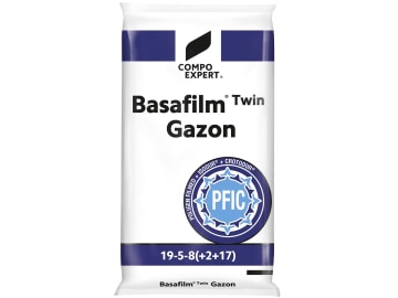 COMPO EXPERT Basafilm®Twin Gazon fein gekörnter NPK 19+5+8 Rasen- Langzeitdünger mit ISODUR® und CROTODUR® 25 kg Sack COMPO EXPERT Basafilm®Twin Gazon fein gekörnter NPK 19+5+8 Rasen- Langzeitdünger mit ISODUR® und CROTODUR® 25 kg Sack
