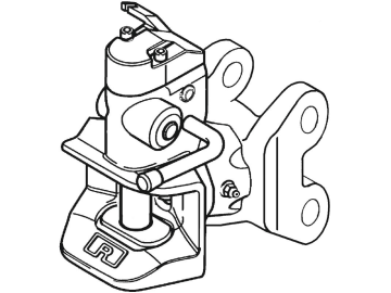 Rockinger Anhängekupplung "RO850A", Stützlast 1,5 t, D-Wert 59,8 kN, für MB-Trac 700–1100 (7,5 t), Bolzen zylindrisch Rockinger Anhängekupplung "RO850A", Stützlast 1,5 t, D-Wert 59,8 kN, für MB-Trac 700–1100 (7,5 t), Bolzen zylindrisch