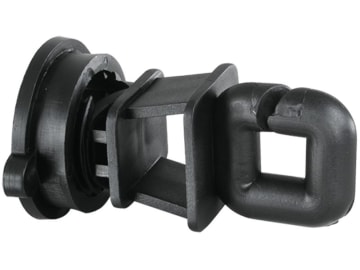 Patura Isolator Kunststoff, für Pfähle bis 12 mm, Litze, Breitband bis 12,5 mm, 25 St., 165525 Patura Isolator Kunststoff, für Pfähle bis 12 mm, Litze, Breitband bis 12,5 mm, 25 St., 165525