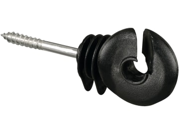 Patura Ringisolator mit Holzgewinde und durchgehender Stütze 150 St., 103161 Patura Ringisolator mit Holzgewinde und durchgehender Stütze 150 St., 103161