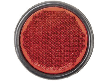 Herth + Buss Rückstrahler rund, rot, Ø 90 mm, geschraubt, M 5, 78 623 016 Herth + Buss Rückstrahler rund, rot, Ø 90 mm, geschraubt, M 5, 78 623 016