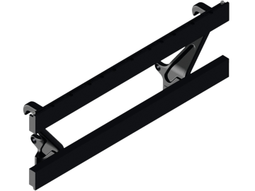 Vetter Freisicht-Gabelträger "ELI2", 2,5 t, 1.500 mm, ISO 2 Vetter Freisicht-Gabelträger "ELI2", 2,5 t, 1.500 mm, ISO 2