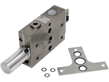 Zusatzsteuergerät, für Bosch-System SB 23 OC -TB-, Rastung, hydraulische Entrastung auf A Zusatzsteuergerät, für Bosch-System SB 23 OC -TB-, Rastung, hydraulische Entrastung auf A
