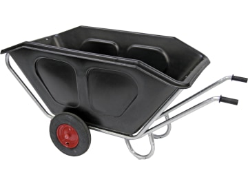 Growi® Schubkarre "Compactkarre" Mulde 500 l, PE (Polyethylen) kippbar, 15740 Growi® Schubkarre "Compactkarre" Mulde 500 l, PE (Polyethylen) kippbar, 15740