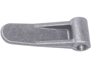 Bordwandscharnier, Bohrung 14 mm, schwer, flach, für Bordwand ohne Zentralverriegelung Bordwandscharnier, Bohrung 14 mm, schwer, flach, für Bordwand ohne Zentralverriegelung