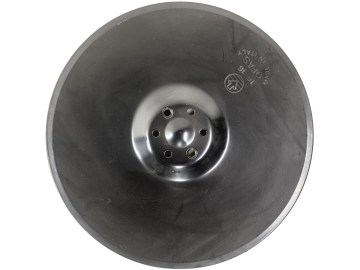 Säscheibe glatt, Bohrung rund und 90° angesenkt, 343 x 2,5 mm, Vergl. Nr. 23010201 Säscheibe glatt, Bohrung rund und 90° angesenkt, 343 x 2,5 mm, Vergl. Nr. 23010201