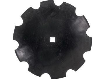 Eggenscheibe 660 x 6 mm, ZB Vierkant, 41 x 41 mm, gewölbt, gezahnt, für Dal-Bo Eggenscheibe 660 x 6 mm, ZB Vierkant, 41 x 41 mm, gewölbt, gezahnt, für Dal-Bo