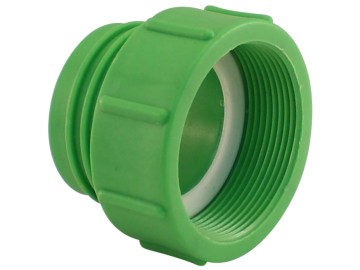 IBC Adapter von Fein- auf Grobgewinde Passend für Abgang S60x6 (DN50) AG - grob IBC Adapter von Fein- auf Grobgewinde Passend für Abgang S60x6 (DN50) AG - grob