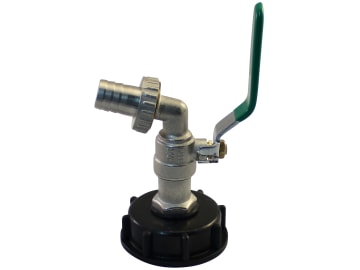 IBC Kugelhahn DN50 Standard metall Passend für Abgang Schlauchtülle 0,75" (ca.19 mm) IBC Kugelhahn DN50 Standard metall Passend für Abgang Schlauchtülle 0,75" (ca.19 mm)