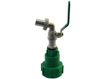 IBC Kugelhahn DN50 Profi metall Passend für Abgang Schlauchtülle 0,75" (ca. 19 mm) IBC Kugelhahn DN50 Profi metall Passend für Abgang Schlauchtülle 0,75" (ca. 19 mm)