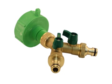 Y-Adapter Metall Standard mit fester Mutter Passend für Abgang Klicksystem (0,75" IG) Y-Adapter Metall Standard mit fester Mutter Passend für Abgang Klicksystem (0,75" IG)
