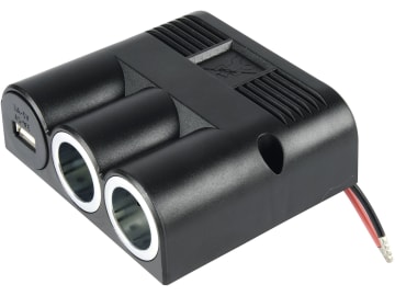 Herth + Buss USB-Steckdose 95 x 33 x 85 mm mit USB-Ladebuchse 5 V/3 A, Aufbau, mit Überspannungsschutz, 51 306 864 Herth + Buss USB-Steckdose 95 x 33 x 85 mm mit USB-Ladebuchse 5 V/3 A, Aufbau, mit Überspannungsschutz, 51 306 864