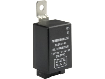 Herth + Buss Blinkgeber 12 V, Anschluss 6 x 3,5 mm, 30 x 79 x 35 mm, 75 605 146 Herth + Buss Blinkgeber 12 V, Anschluss 6 x 3,5 mm, 30 x 79 x 35 mm, 75 605 146