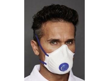 Ekastu Halbmaske "M@ndil SL FFP2/V D", filtrierend, mit Ausatemventil, Einwegmaske Ekastu Halbmaske "M@ndil SL FFP2/V D", filtrierend, mit Ausatemventil, Einwegmaske