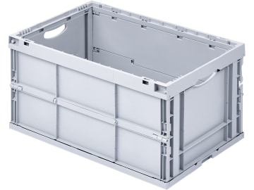 ALUTEC Obstkiste 64 l klappbar, geschlossen, lebensmittelecht B x H x T: 600 x 320 x 400 mm ALUTEC Obstkiste 64 l klappbar, geschlossen, lebensmittelecht B x H x T: 600 x 320 x 400 mm
