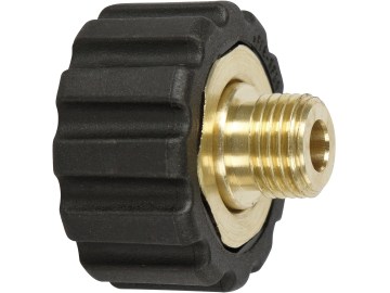 KERBL Handverschraubung 1/4" AG x 28 mm für Schaumlanze "ST-73" für Kärcher und Kränzle Profi-Hochdruckreiniger, 151800 KERBL Handverschraubung 1/4" AG x 28 mm für Schaumlanze "ST-73" für Kärcher und Kränzle Profi-Hochdruckreiniger, 151800