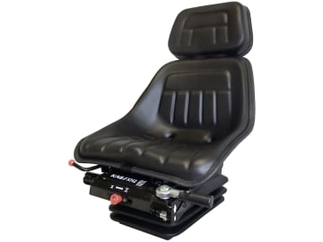 KAB Traktorsitz "XH2/P2", mechanisch gefedert, flach, PVC-Kunstleder, schwarz KAB Traktorsitz "XH2/P2", mechanisch gefedert, flach, PVC-Kunstleder, schwarz