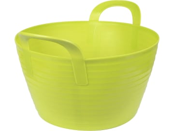 Kerbl Aufbewahrungs- und Transportbehälter "Flex Bag" 12 l, grün, Kunststoff, mit zwei Griffen, 323530 Kerbl Aufbewahrungs- und Transportbehälter "Flex Bag" 12 l, grün, Kunststoff, mit zwei Griffen, 323530