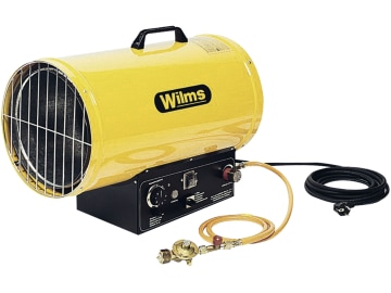 Wilms Gas-/Elektro-Heizgerät "GHE 26 TH Duotherm", 230 V, Gas 14 – 25 kW, Elektro 3 kW Wilms Gas-/Elektro-Heizgerät "GHE 26 TH Duotherm", 230 V, Gas 14 – 25 kW, Elektro 3 kW